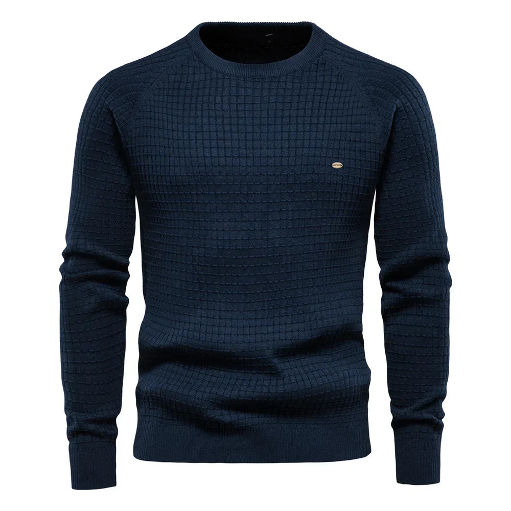 Perry | MEN'S CHECKED SWEATER