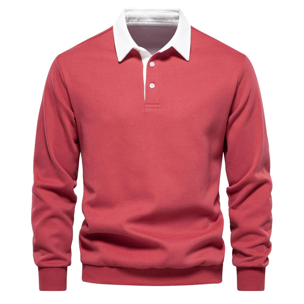 Cordell | Autumn Polo Sweatshirt