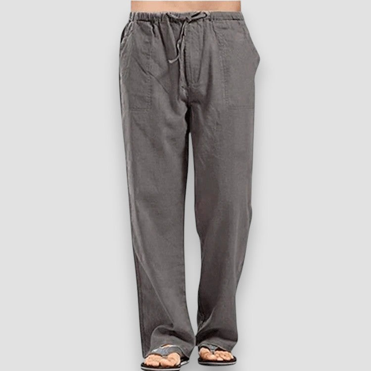 Gary | Cotton and linen summer pants