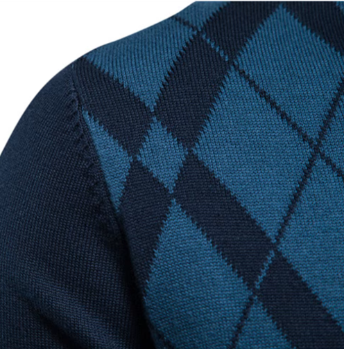 Quintin | MEN'S HALF-ZIP SWEATER
