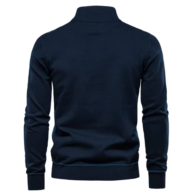 Quintin | MEN'S HALF-ZIP SWEATER
