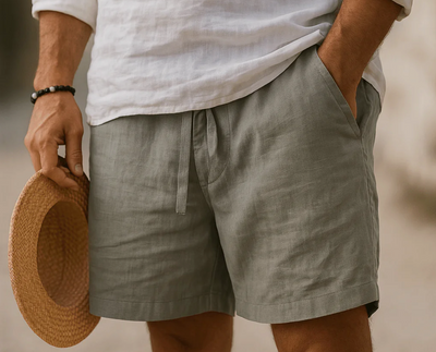 Connor | Elegant linen shorts