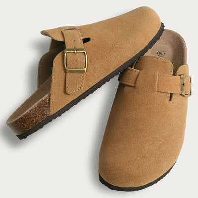 Rory | Everyday Comfort and Freedom – Slip-on Sandal - Dark Brown