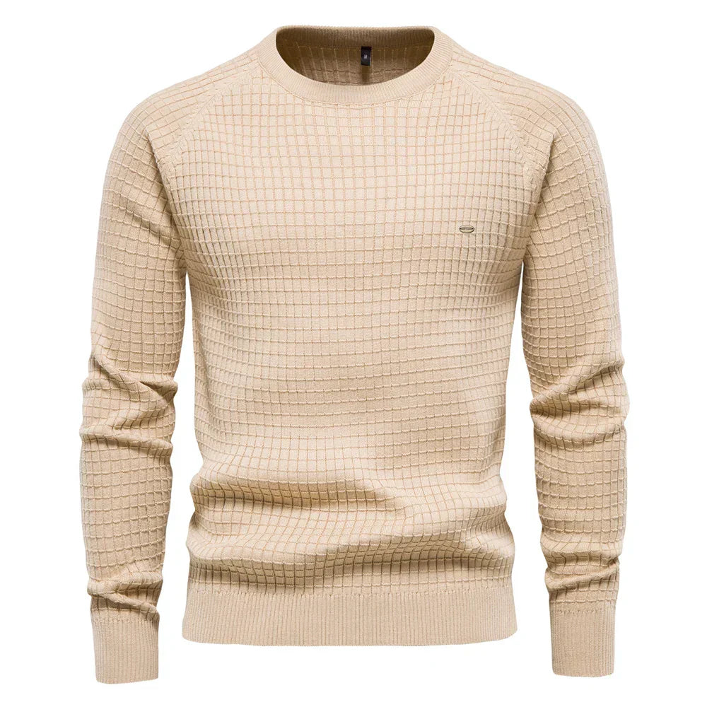 Perry | MEN'S CHECKED SWEATER
