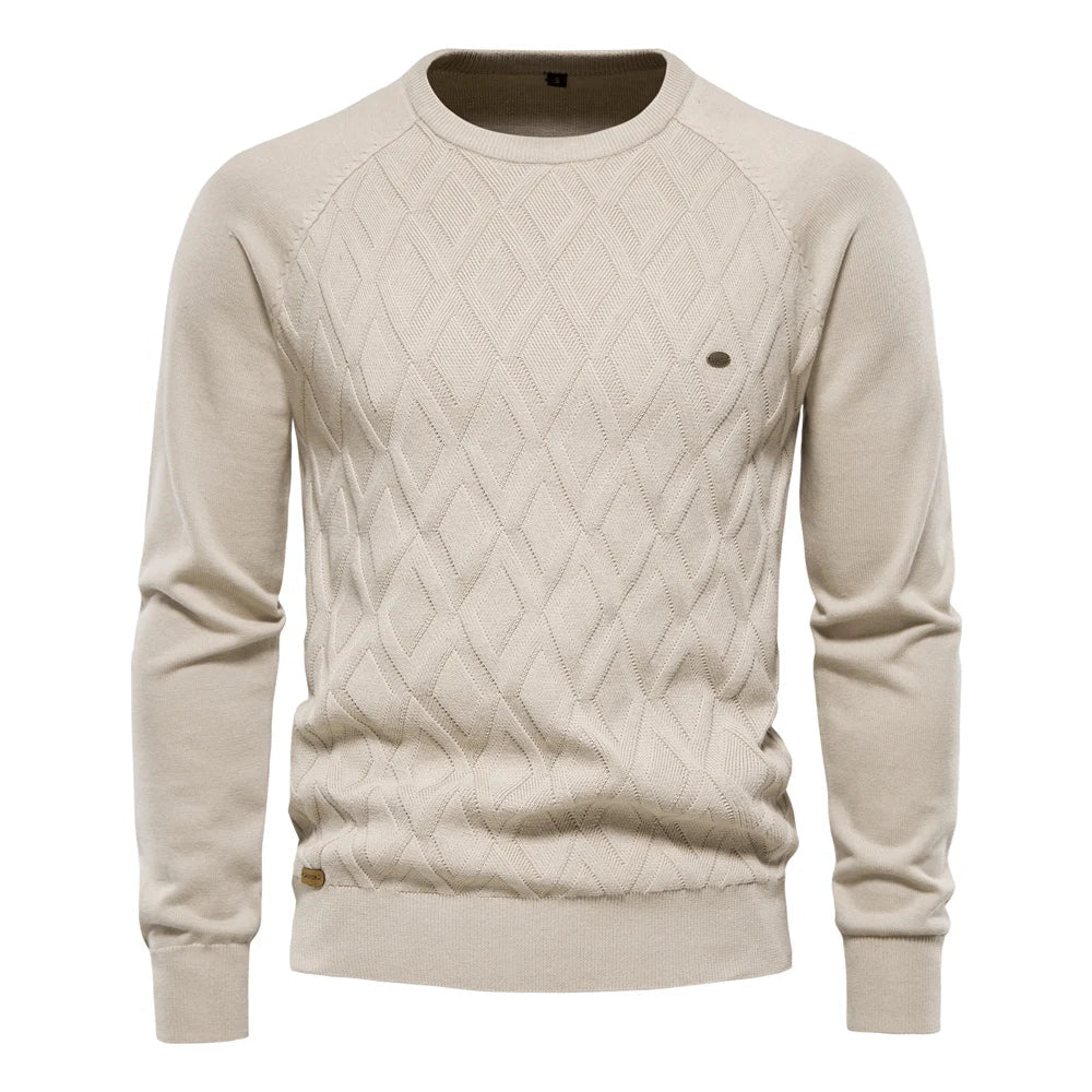 Otto | MEN'S CHECKED SWEATER