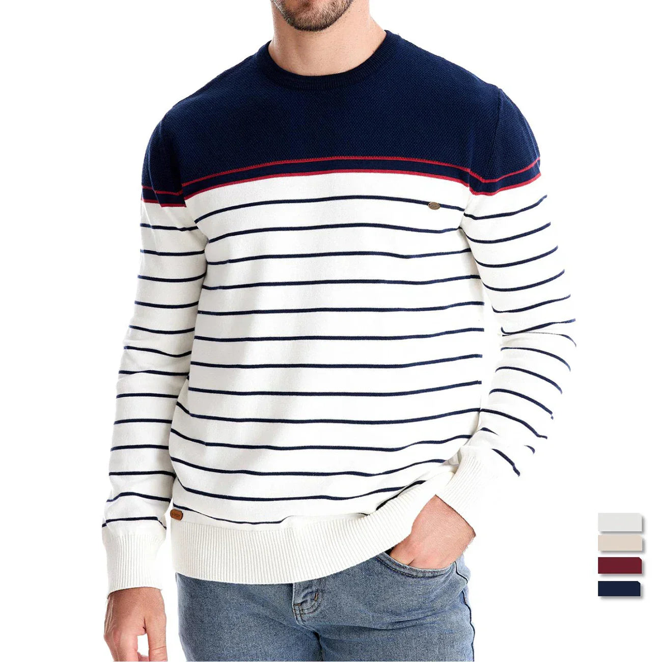 Preston | MEN'S STRIPED SWEATER