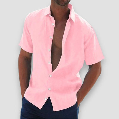 Henry | Casual cotton and linen shirt