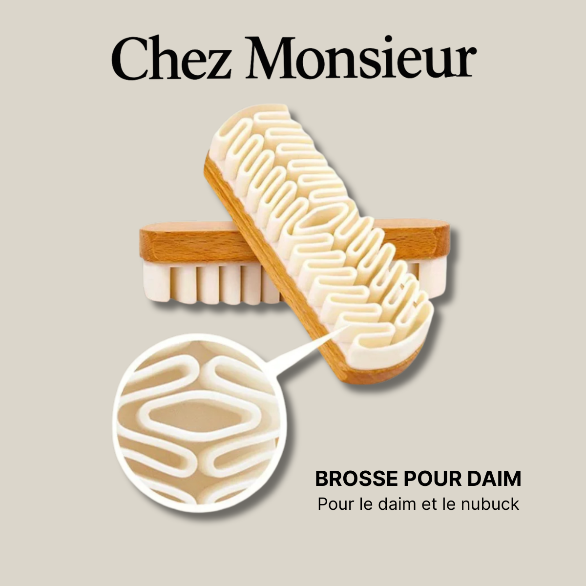 Gerald | Suede Brush by Chez Monsieur