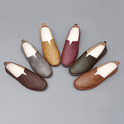 Eli | Leather Moccasins