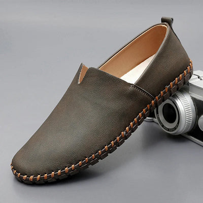 Eli | Leather Moccasins