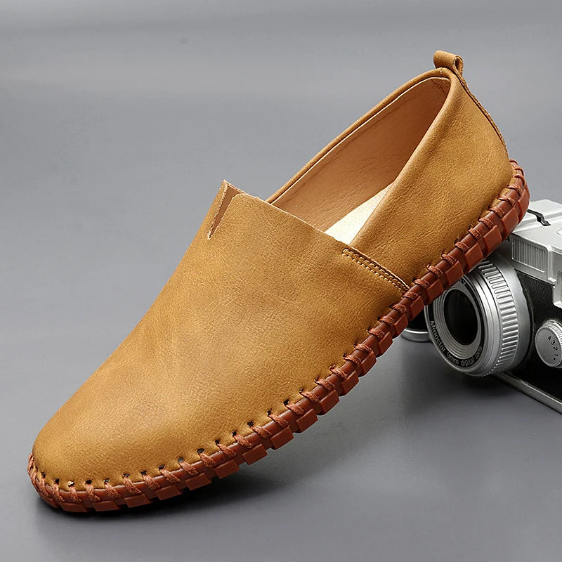 Eli | Leather Moccasins
