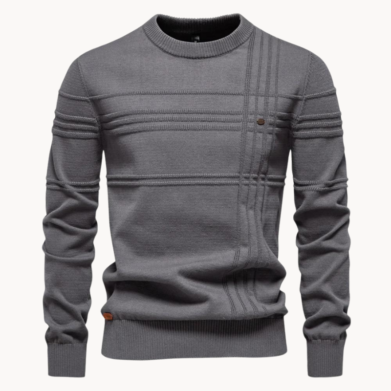 Fidel | MEN'S CHECKED KNITWEAR