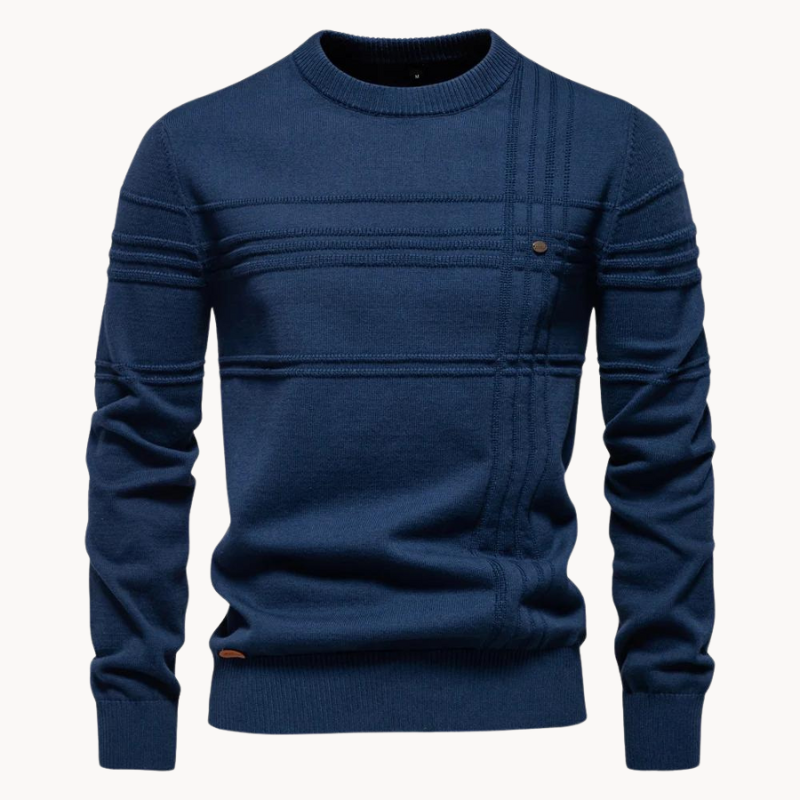 Fidel | MEN'S CHECKED KNITWEAR