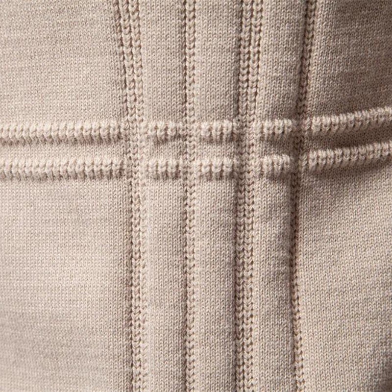 Fidel | MEN'S CHECKED KNITWEAR