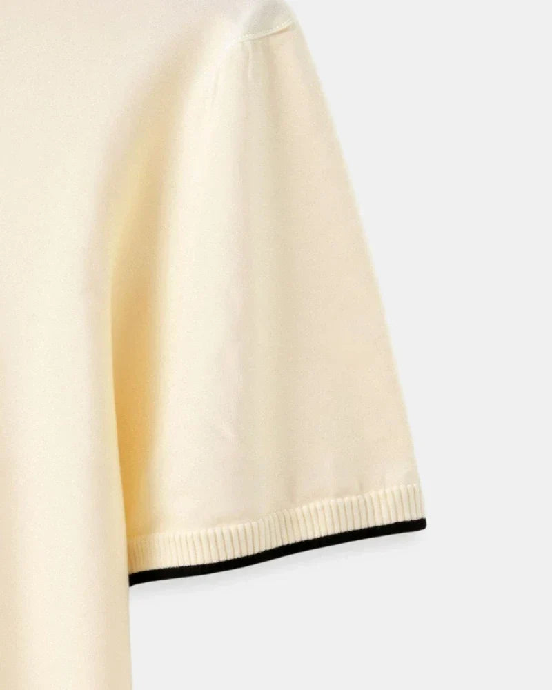 Ernesto | TAILOR-MADE PIQUÉ POLO SHIRT WITH CONTRASTING DETAILS