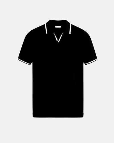 Ernesto | TAILOR-MADE PIQUÉ POLO SHIRT WITH CONTRASTING DETAILS