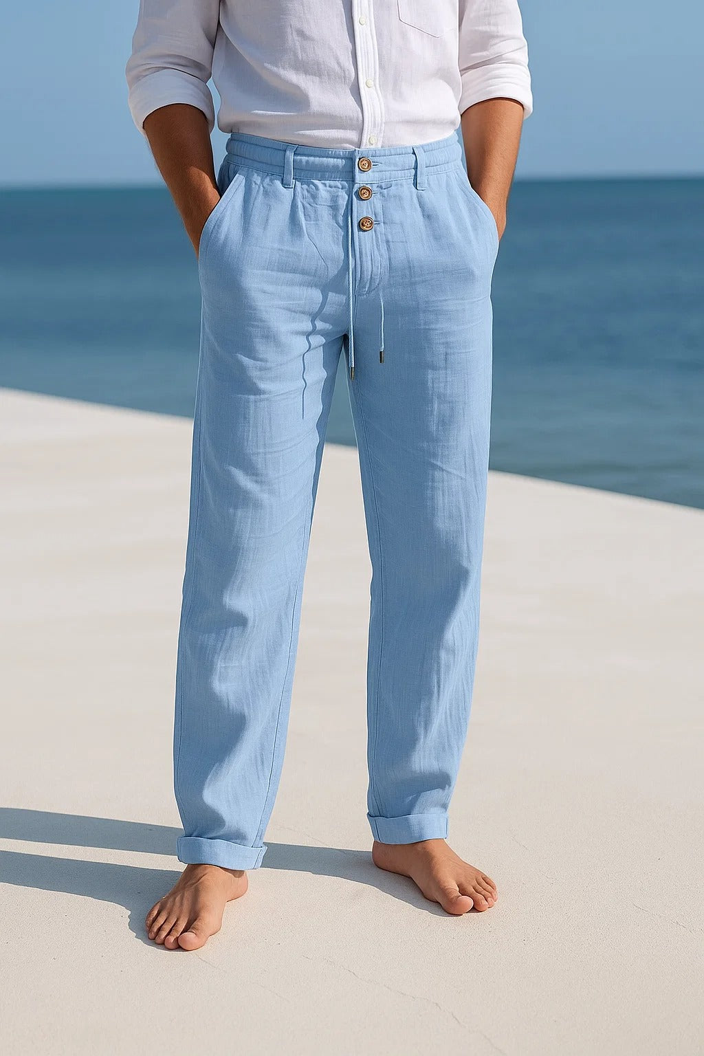 Willis | LIGHTWEIGHT LINEN SUMMER PANTS