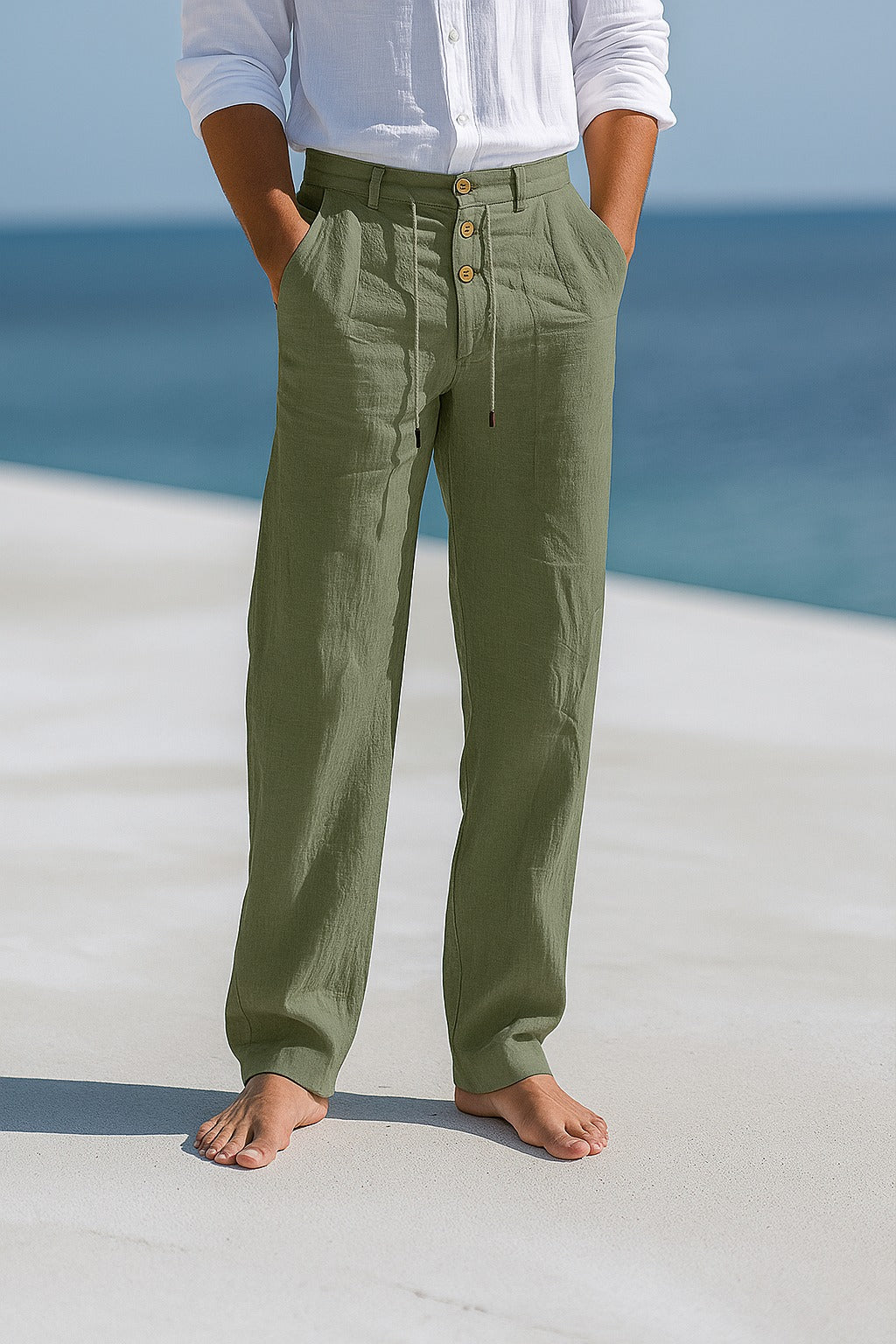 Wiley | LIGHTWEIGHT LINEN SUMMER PANTS