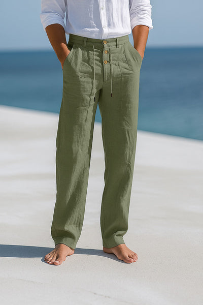 Wiley | LIGHTWEIGHT LINEN SUMMER PANTS