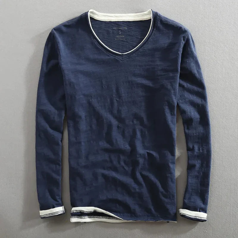 Grant | LONG-SLEEVED COTTON SHIRT