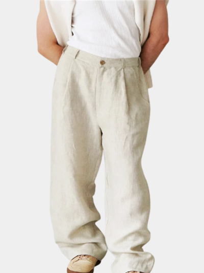 Rudolph | WIDE-LEG LINEN PANTS