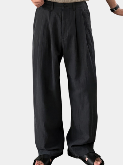Trent | WIDE-LEG LINEN PANTS