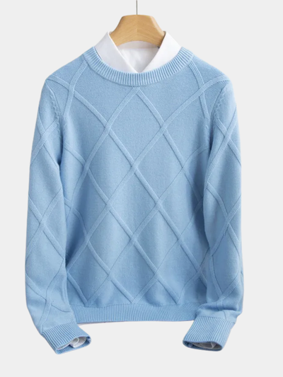 Chad | Argyle Cashmere Sweater
