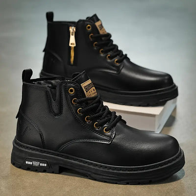 Douglas | Waterproof and Non-Slip Vintage Ankle Boots