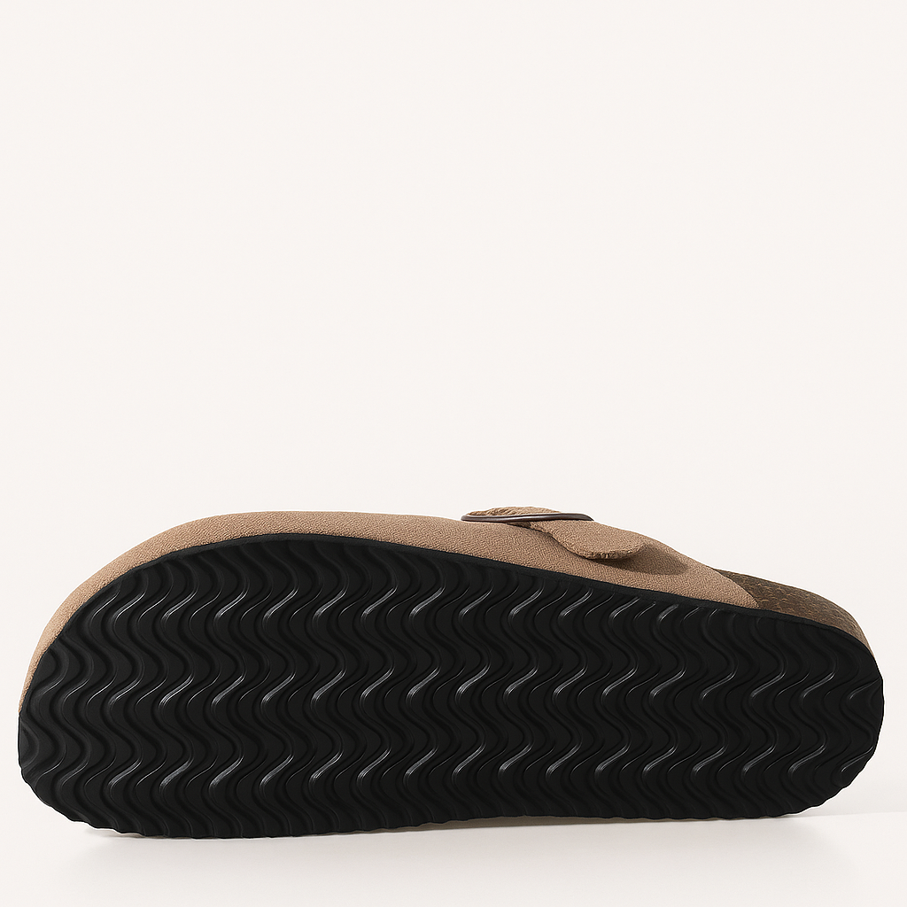 Rory | Everyday Comfort and Freedom – Slip-on Sandal - Dark Brown