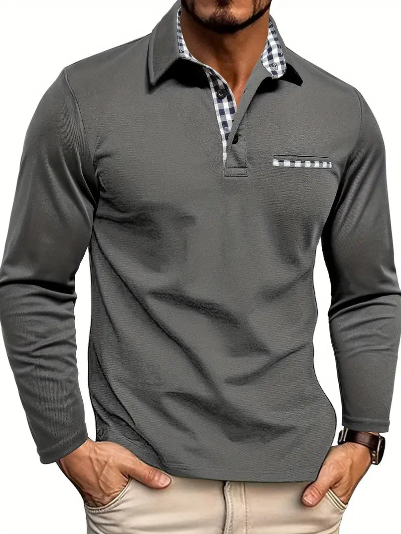 Bing | Long-sleeved polo shirt