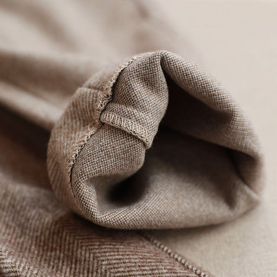 Augusto | ELEGANT PURE WOOL TAILOR-MADE PANTS