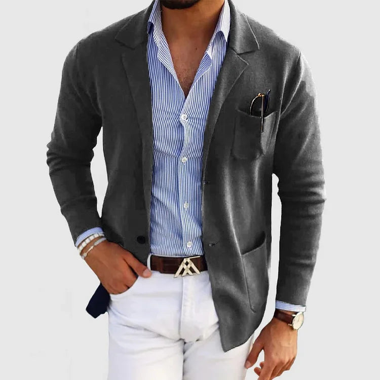 Roy | LUXURIOUS MEN'S BLAZER IN SOFT MATERIAL