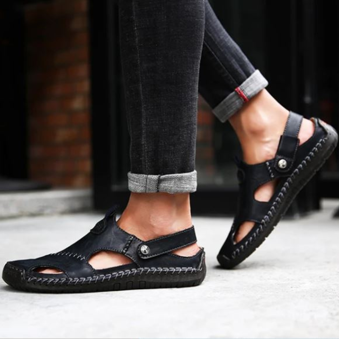 Ryan | Orthopedic Leather Sandals