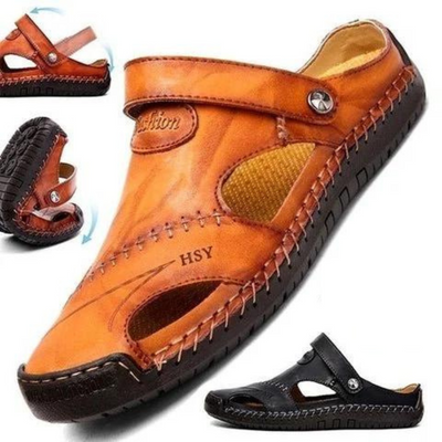Ryan | Orthopedic Leather Sandals