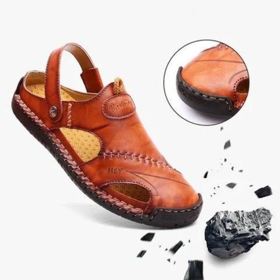 Ryan | Orthopedic Leather Sandals