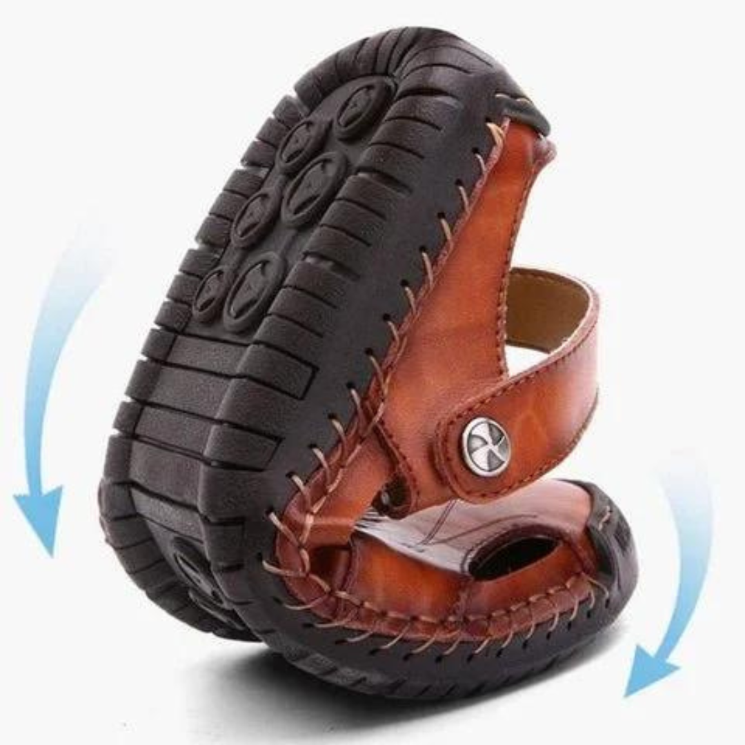 Ryan | Orthopedic Leather Sandals