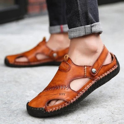 Ryan | Orthopedic Leather Sandals