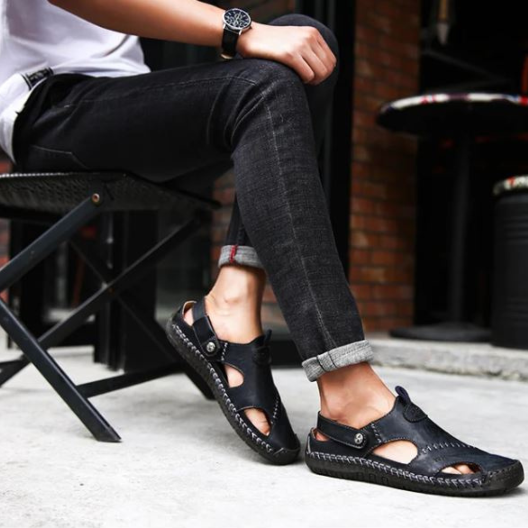 Ryan | Orthopedic Leather Sandals