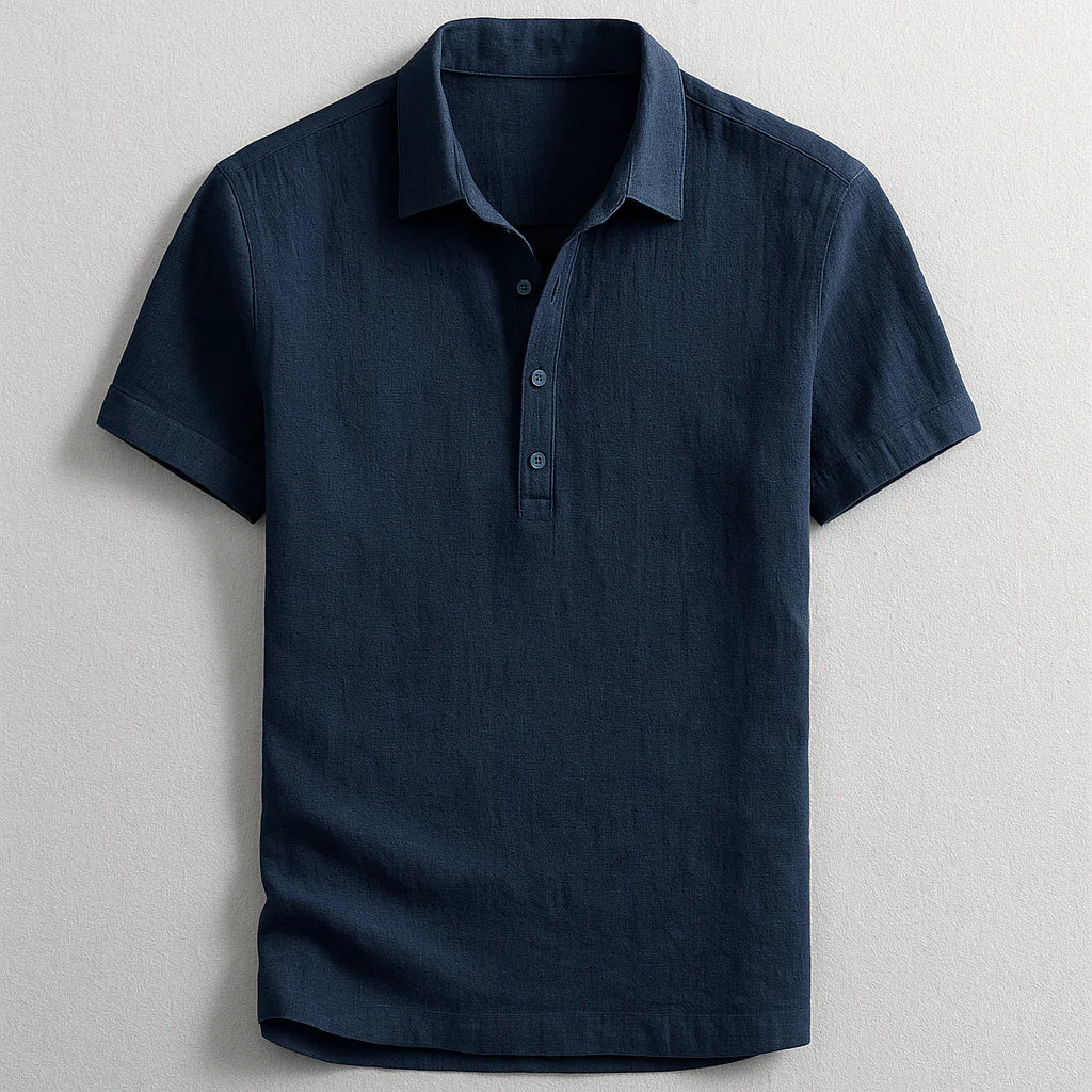 Calvin | LINEN POLO SHIRT