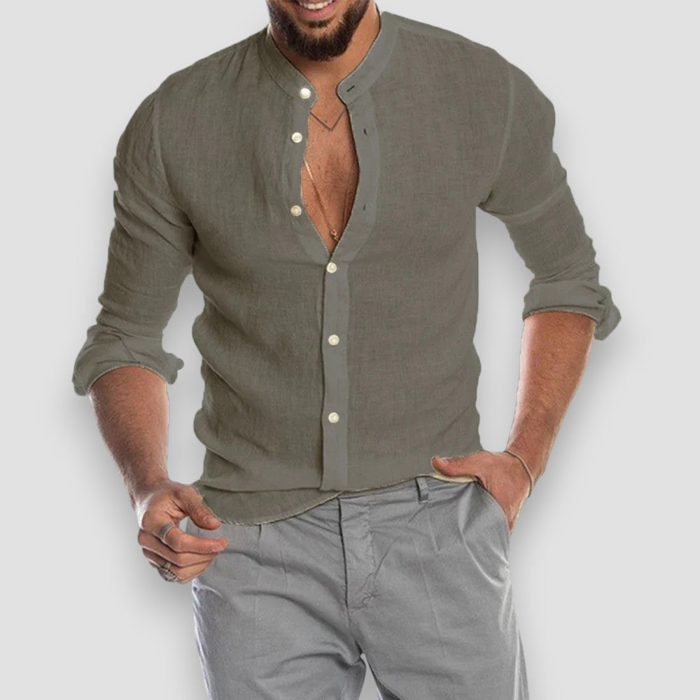 Zoltan | Breathable Linen Shirt for Any Occasion