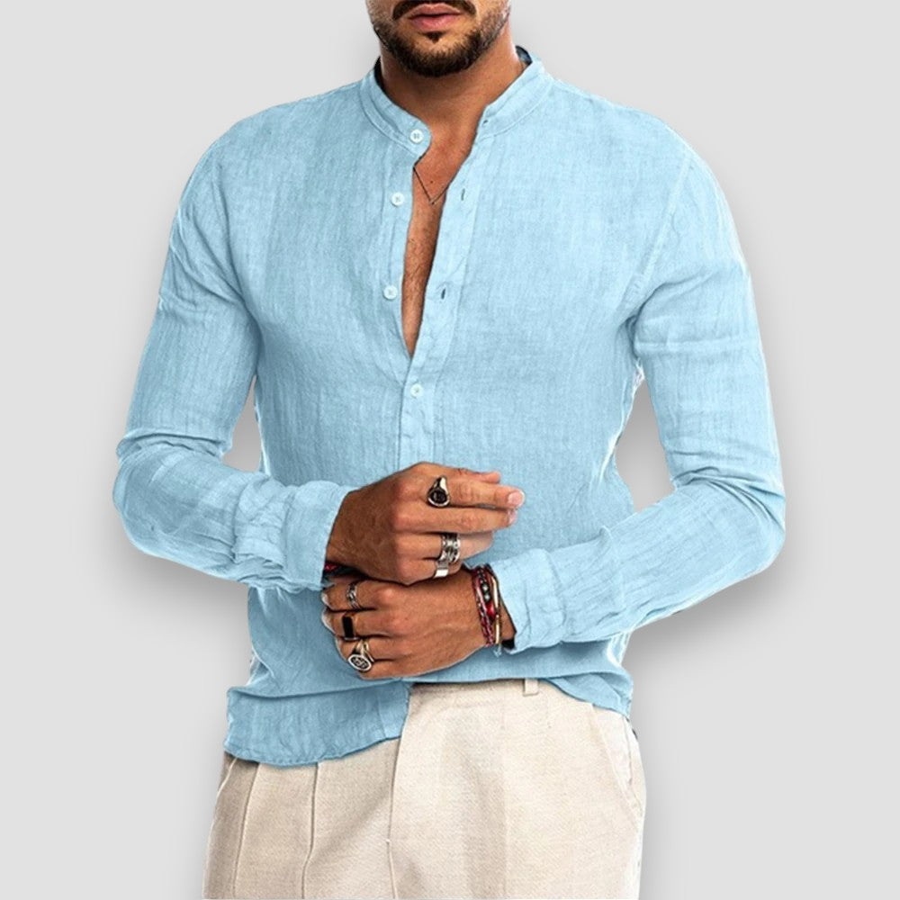 Zoltan | Breathable Linen Shirt for Any Occasion