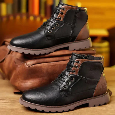 Yancy | Premium Lace-Up Ankle Boots