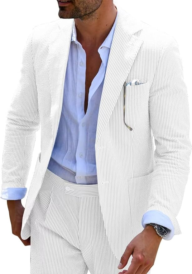 Rick | STRIPED SUMMER SUIT (PANTS + JACKET)