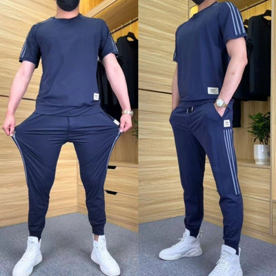 Steve | MEN'S SUIT IN LUXURY MATERIAL WITH ELASTIC