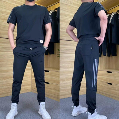 Steve | MEN'S SUIT IN LUXURY MATERIAL WITH ELASTIC