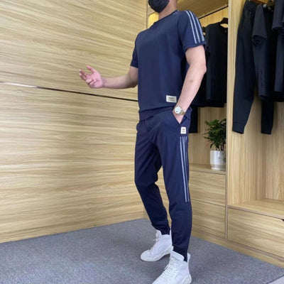 Steve | MEN'S SUIT IN LUXURY MATERIAL WITH ELASTIC