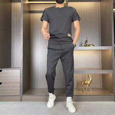 Steve | MEN'S SUIT IN LUXURY MATERIAL WITH ELASTIC