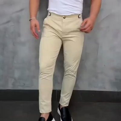 Gustavo | MEN'S SLIM FIT ELASTIC PANTS