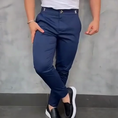 Gustavo | MEN'S SLIM FIT ELASTIC PANTS