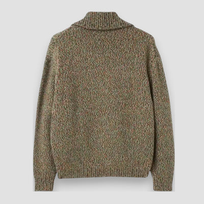 Anthony | Alpaca Wool Zip-Up Bomber Jacket